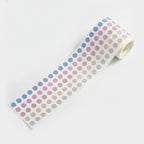 Ombre Color Gradient Dot Sticker Roll – stationery (view 1)