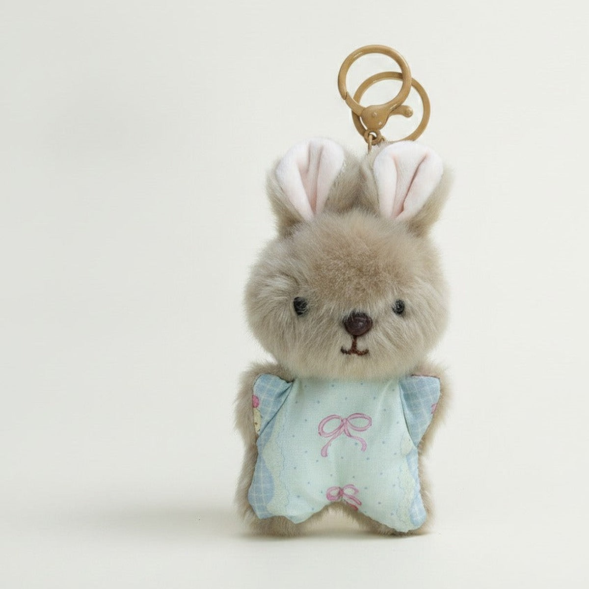 Fluffy Bunny Plush Keychain – novelty & toys (view 1)