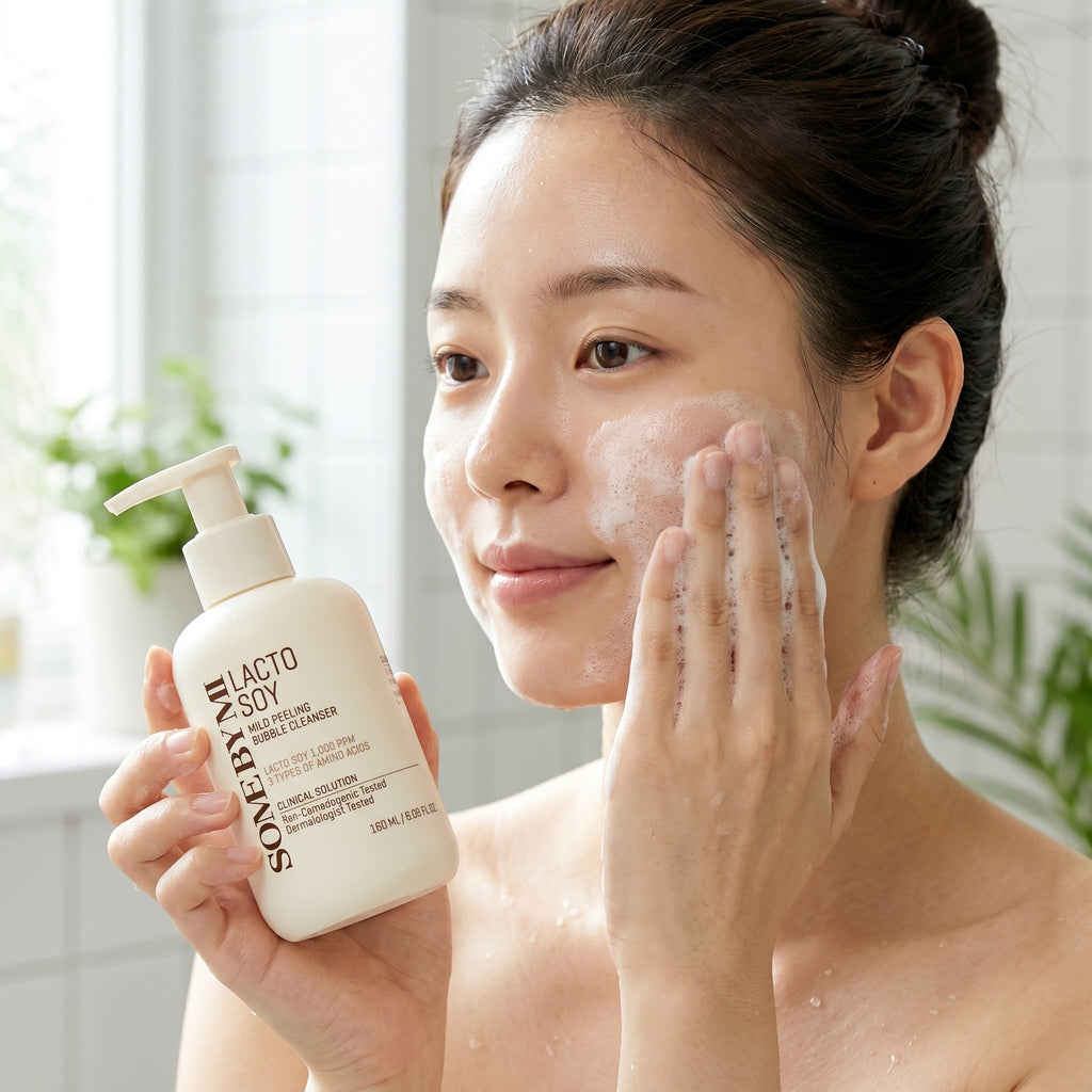 LACTOSOY MILD BUBBLE PEELING CLEANSER 180ml
