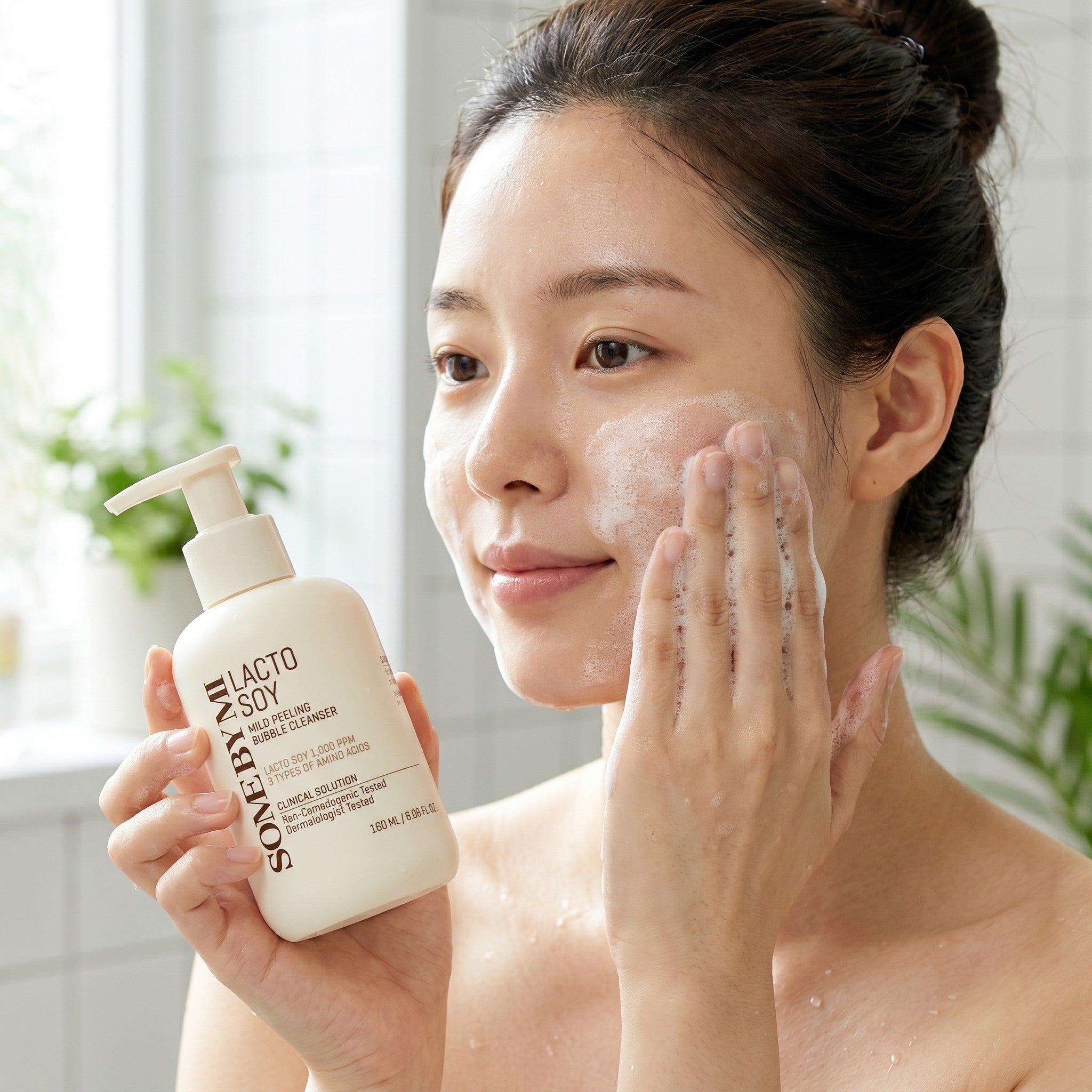 LACTOSOY MILD BUBBLE PEELING CLEANSER 180ml