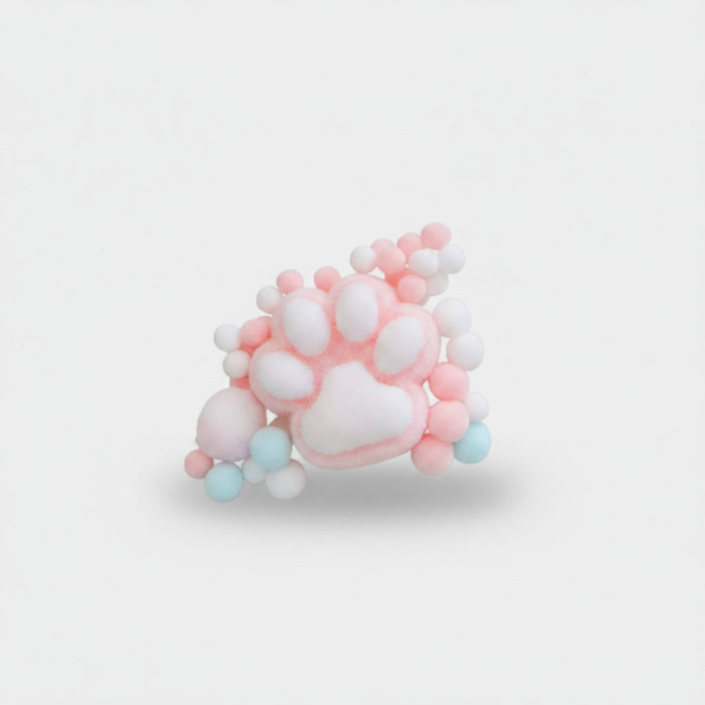 Puffy Character Plush Buddy Bubblegum Pink