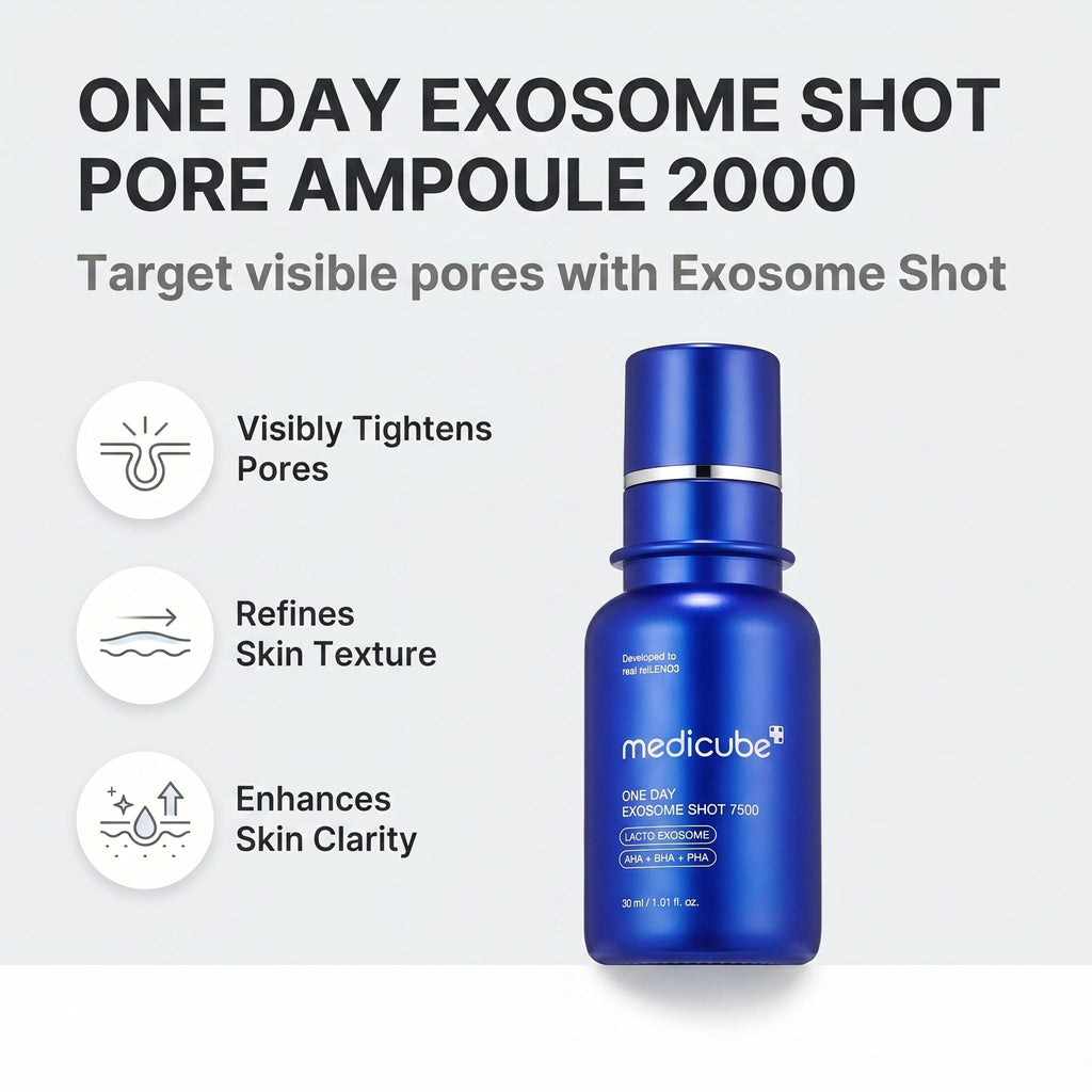 ONE DAY EXOSOME SHOT PORE AMPOULE 2000 30ml