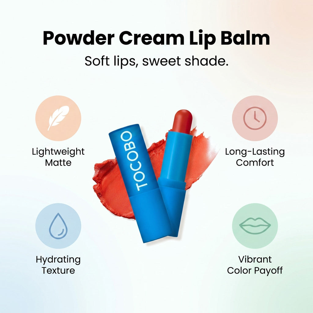 Powder Cream Lip Balm