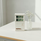Nail Dress Press-On Nail Set - Forest Green Plaid