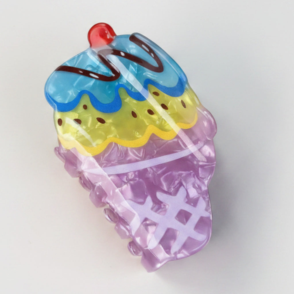 Gelato Drip Hair Claw - Rainbow Gelato