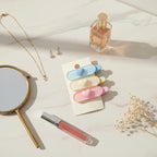 Lover Dream Heart Hair Clip Set Blue Heart