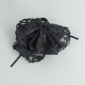 Black Lace Hair Claw With Ribbon Bow – hair accessories (view 1)