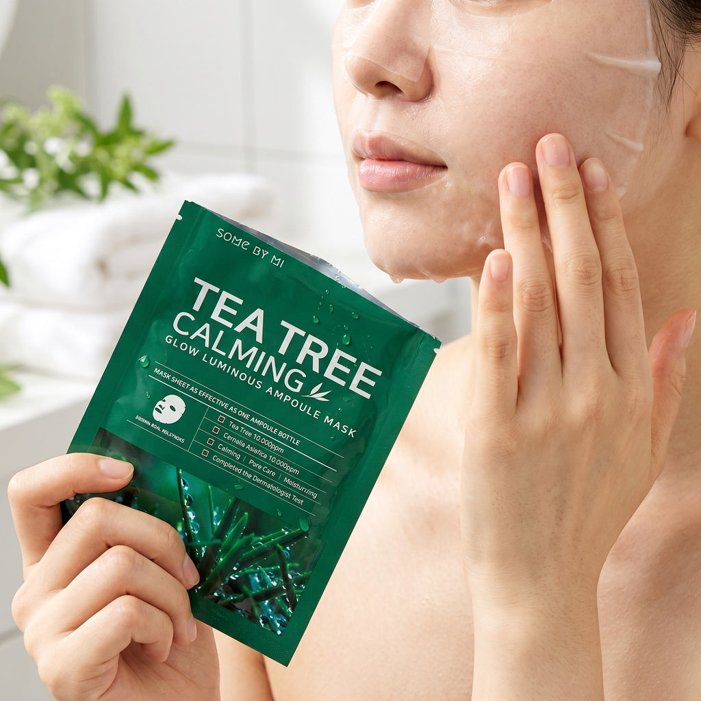 Tea Tree  Calming Glow Luminous Ampoule Mask 1ea