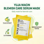YUJA NIACIN 30DAYS BLEMIMSH CARE SERUM MASK 1ea