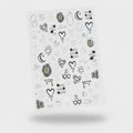 Celestial Doodle Temporary Tattoo Sheet – Korean beauty tool (view 1)