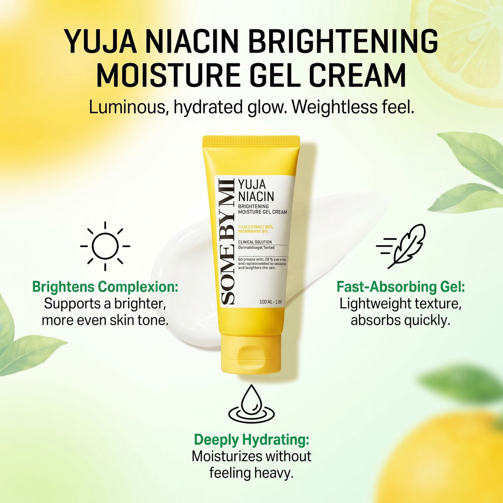 YUJA NIACIN BRIGHTENING MOISTURE GEL CREAM 100ML