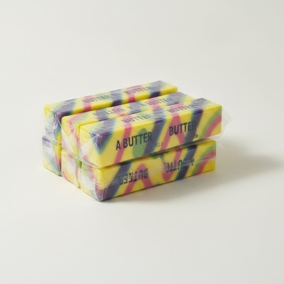 Rainbow Swirl Salted Butter Sticks – novelty & toys (view 1)