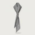 Black and White Striped Neck Scarf – scarves & belts (view 1)