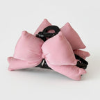 Pink Bow Hair Claw Clip – hair accessories (view 1)