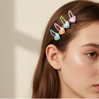 Mini Star Hair Clip Set Heart Mix