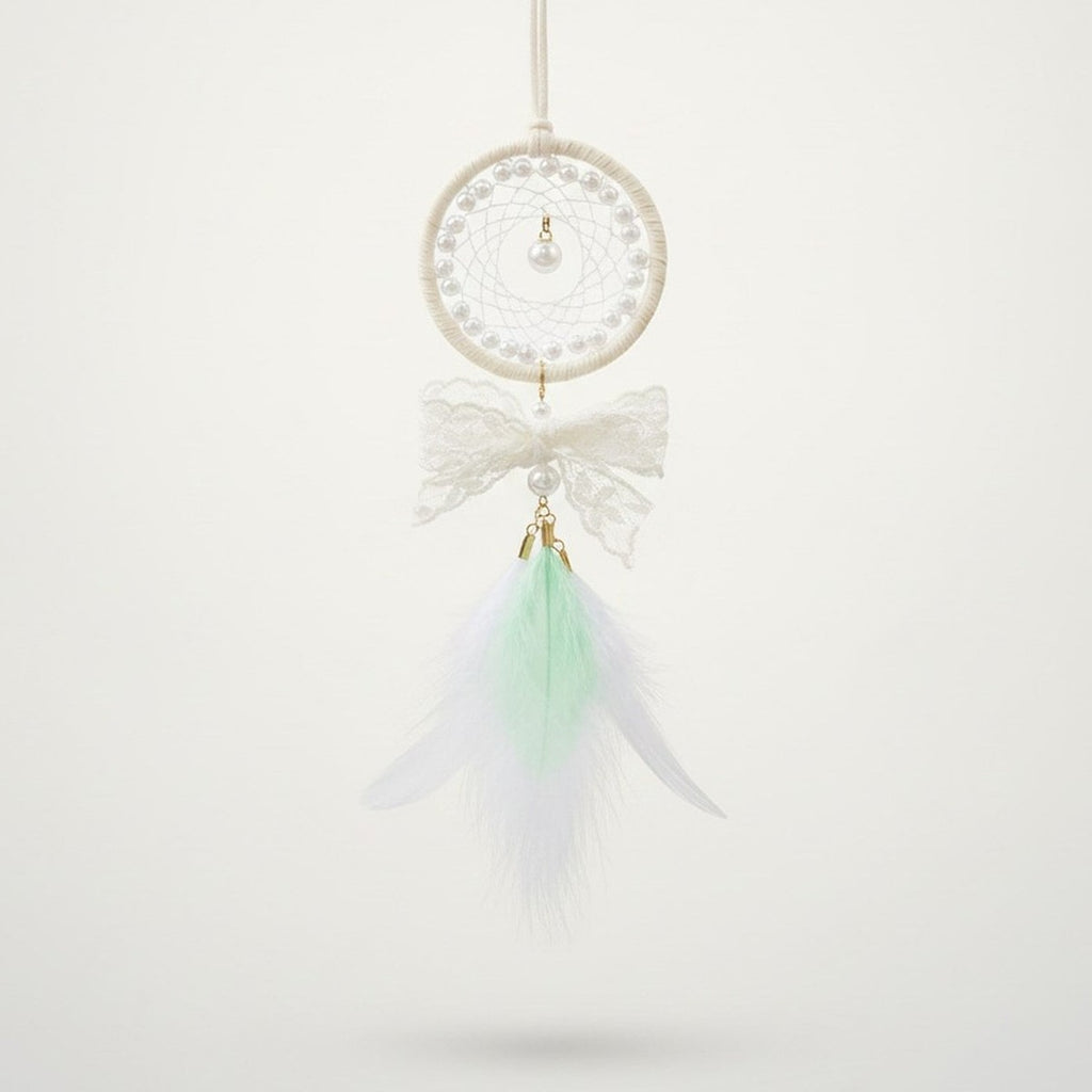 Handcrafted Beaded Dream Catcher Charm – novelty & toys (view 1)