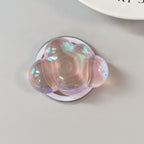Holographic Cloud Phone Grip - Pink