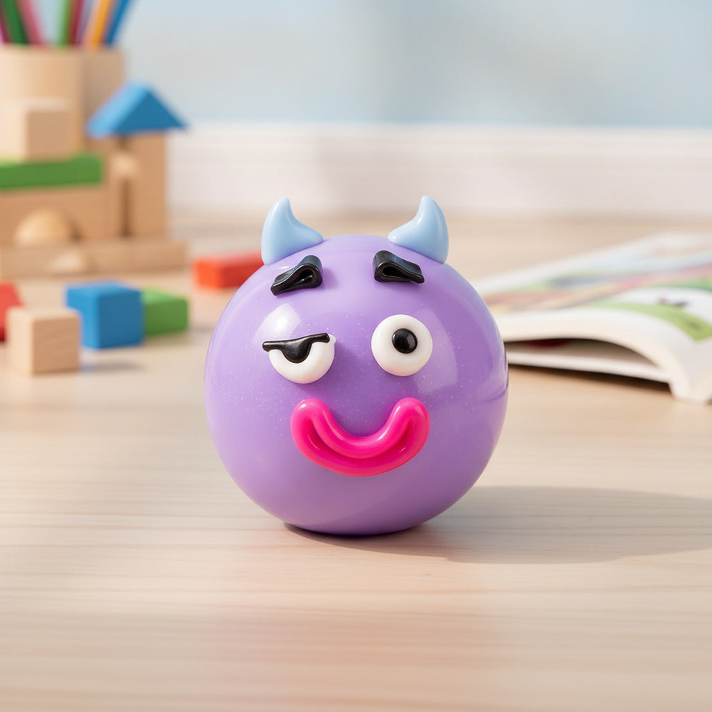 Squishy Pup Stress Ball - Purple