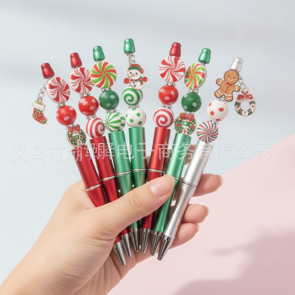 Holiday Charm Pen & Charm Set - Holiday Assort