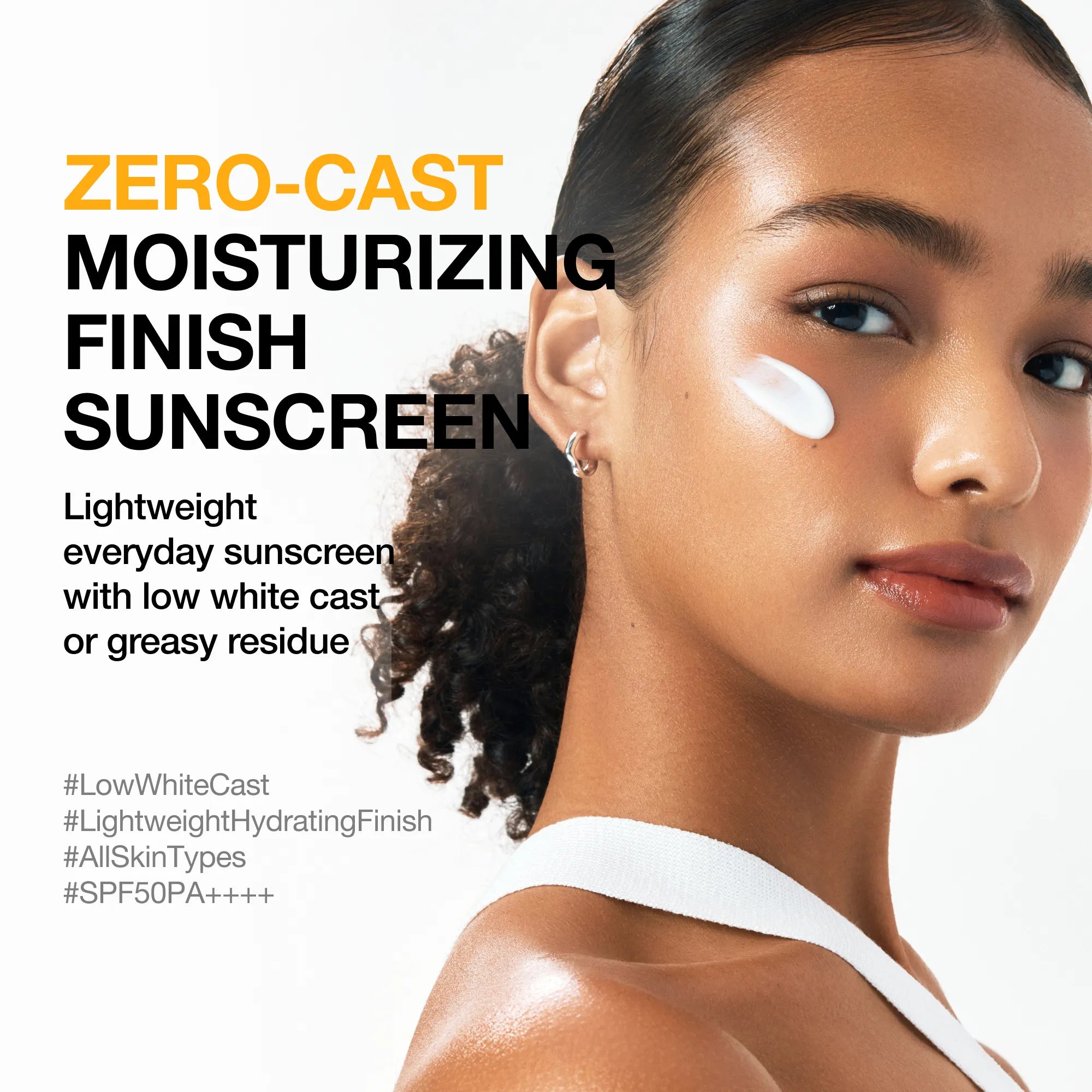 Zero-Cast Moisturizing Finish Sunscreen 50ml