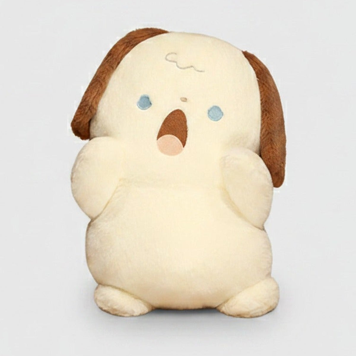 Cream Brown Floppy Ear Puppy Plush Toy – novelty & toys (view 1)