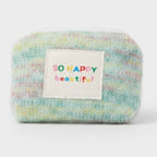 Pastel Rainbow Knit Coin Purse Wallet – bags & wallets (view 1)