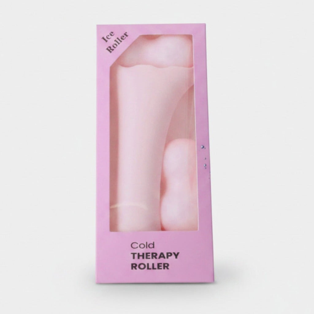 Pink Ice Roller Cold Therapy Beauty Tool – Korean beauty tool (view 1)