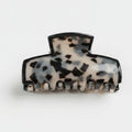 Tortoiseshell Hair Claw Clip - Black & White Tortoiseshell – hair accessories (view 1)