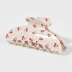Cherry Print Acetate Hair Claw Clip – hair accessories (view 1)