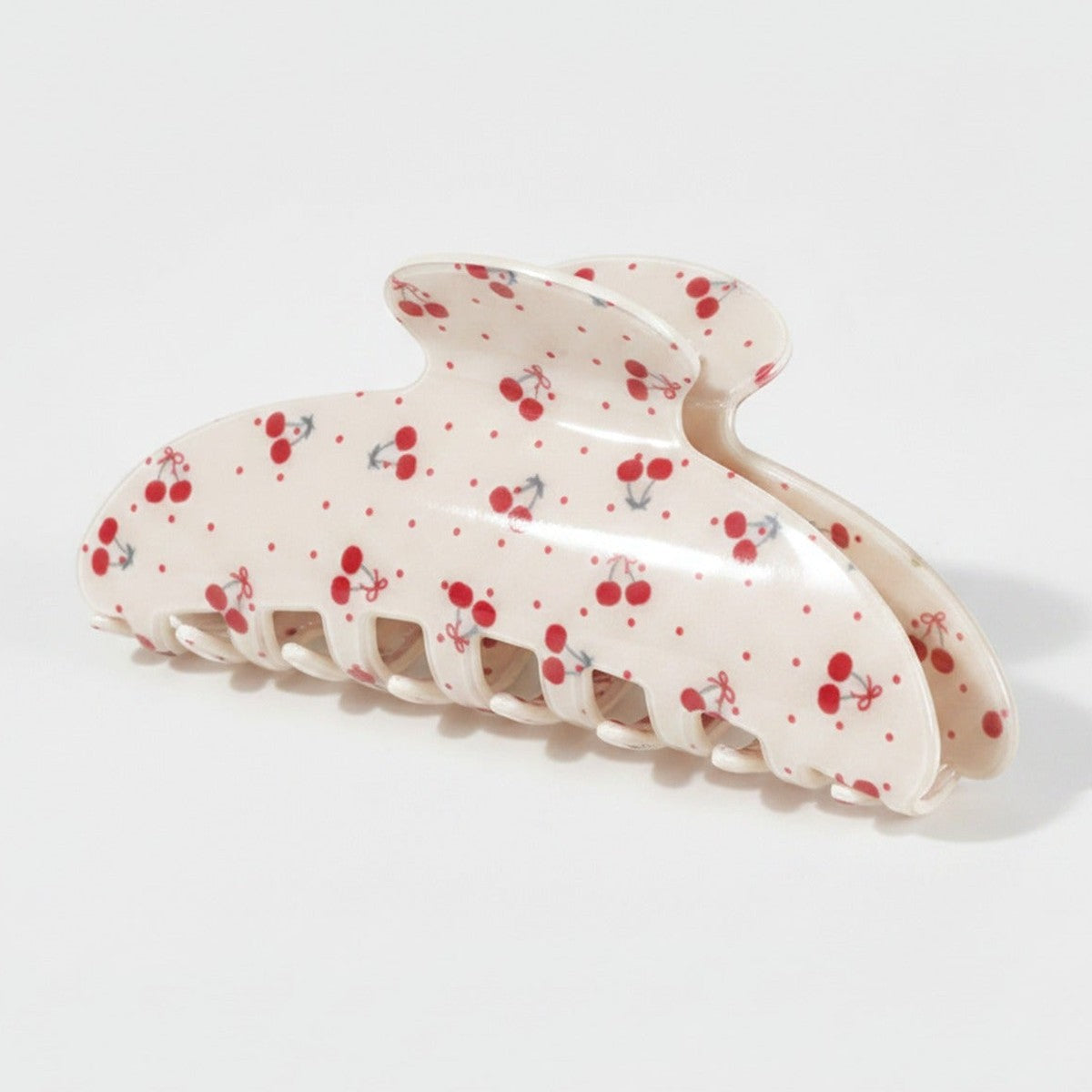 Cherry Print Acetate Hair Claw Clip – hair accessories (view 1)