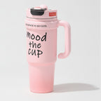 Mood The Cup Tumbler with Handle - Trendy Ice Cup - Sakura Pink – novelty & toys (view 1)