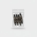 Minimalist BB Hair Clip Set Black