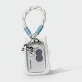 White Cat Mirror Keychain Card Holder – novelty & toys (view 1)