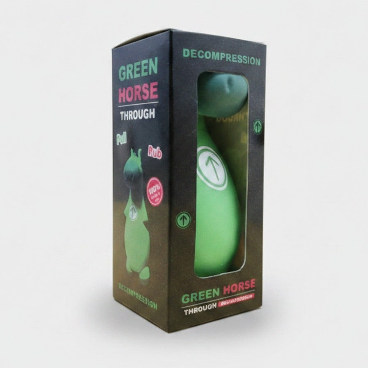 Green Horse Decompression Toy Boxed Gift – novelty & toys (view 1)