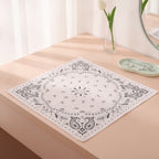 Classic Bandana Wrap Scarf - Taupe
