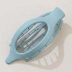 Pointed Duck Claw Hair Clip - Soft Blue