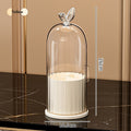 Desktop cosmetic storage box - Yellow