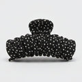 Black Rhinestone Star Hair Claw Clip – hair accessories (view 1)