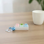 Cute Critter Keychain Set - Three Charm Mix