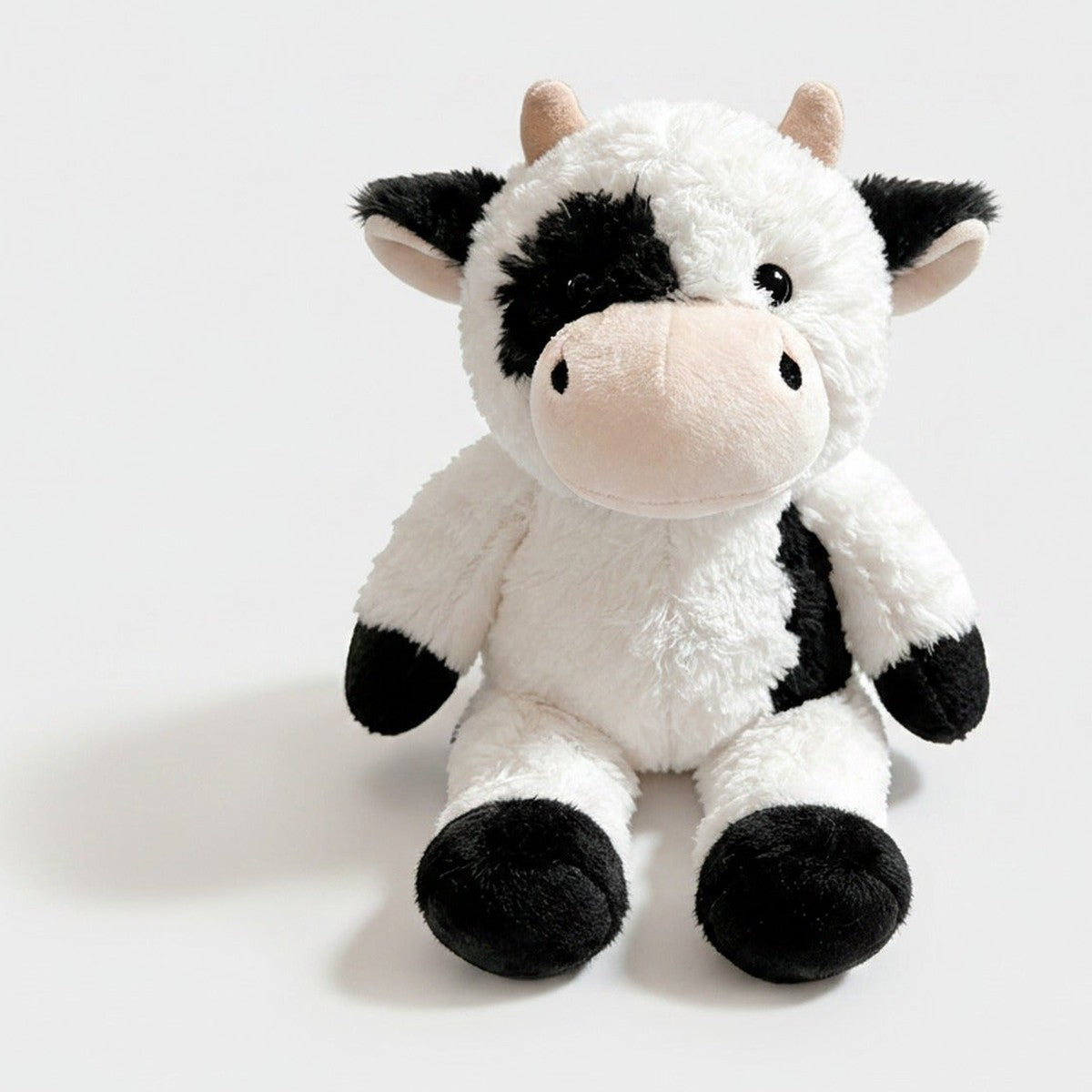 Adorable Black And White Cow Plush Toy – novelty & toys (view 1)
