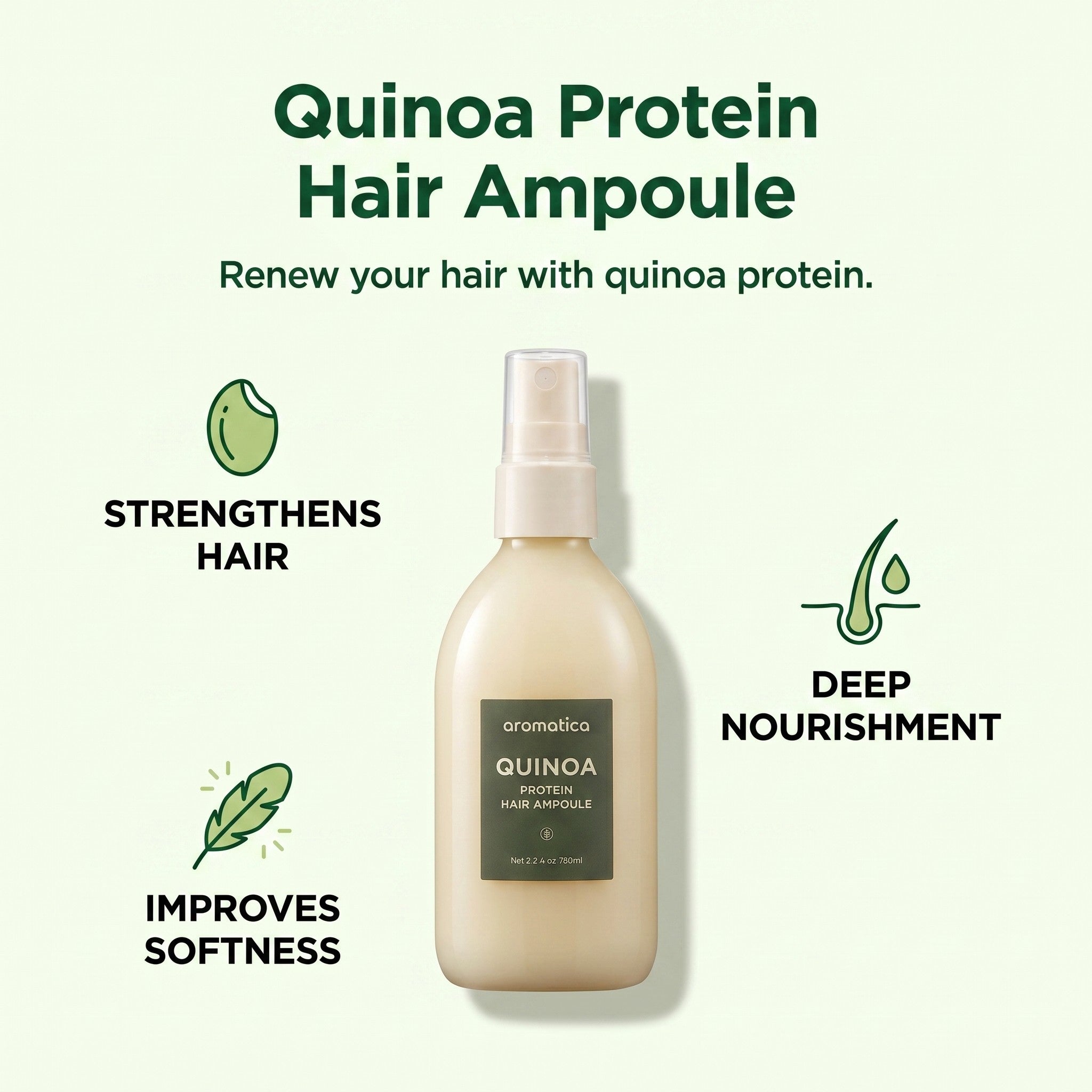 (Renew) Quinoa Protein Hair Ampoule 100ml