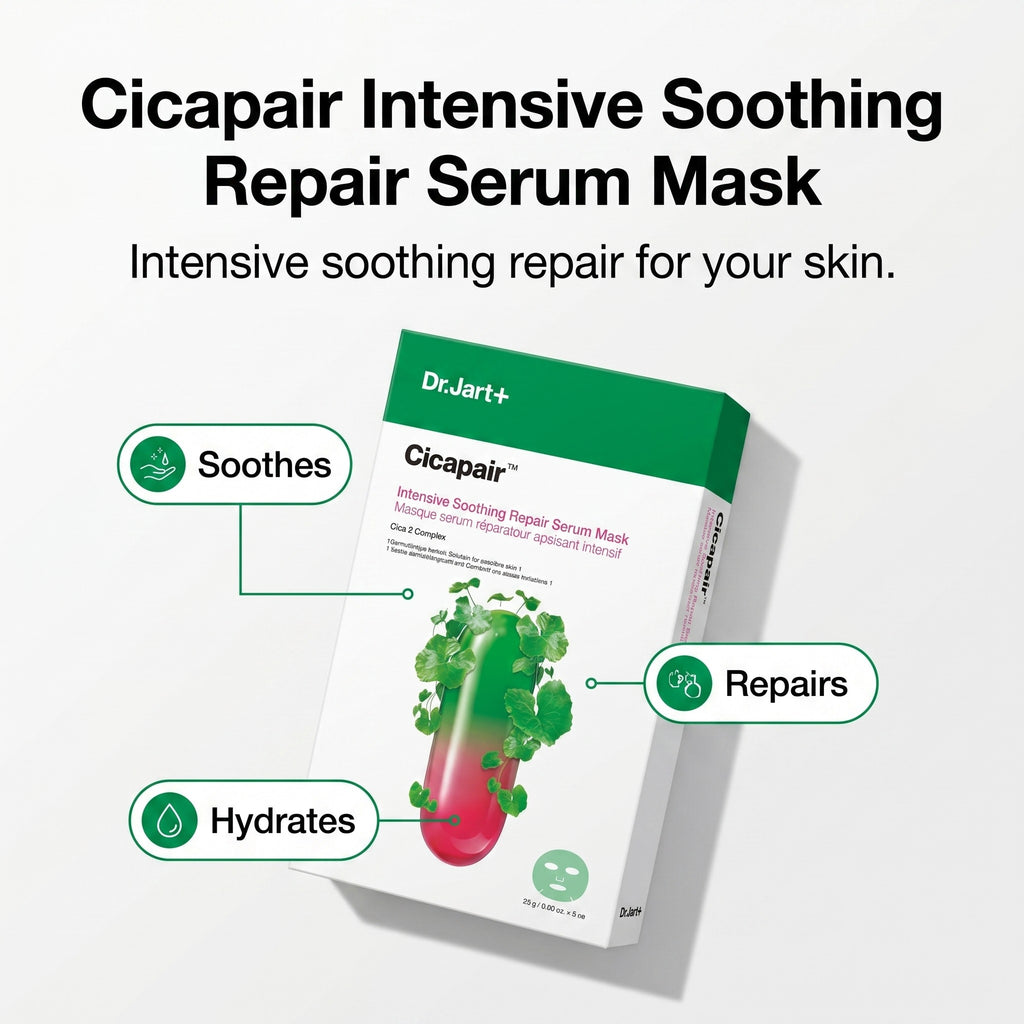 Cicapair Intensive Soothing Repair Serum Mask (25g*5ea)