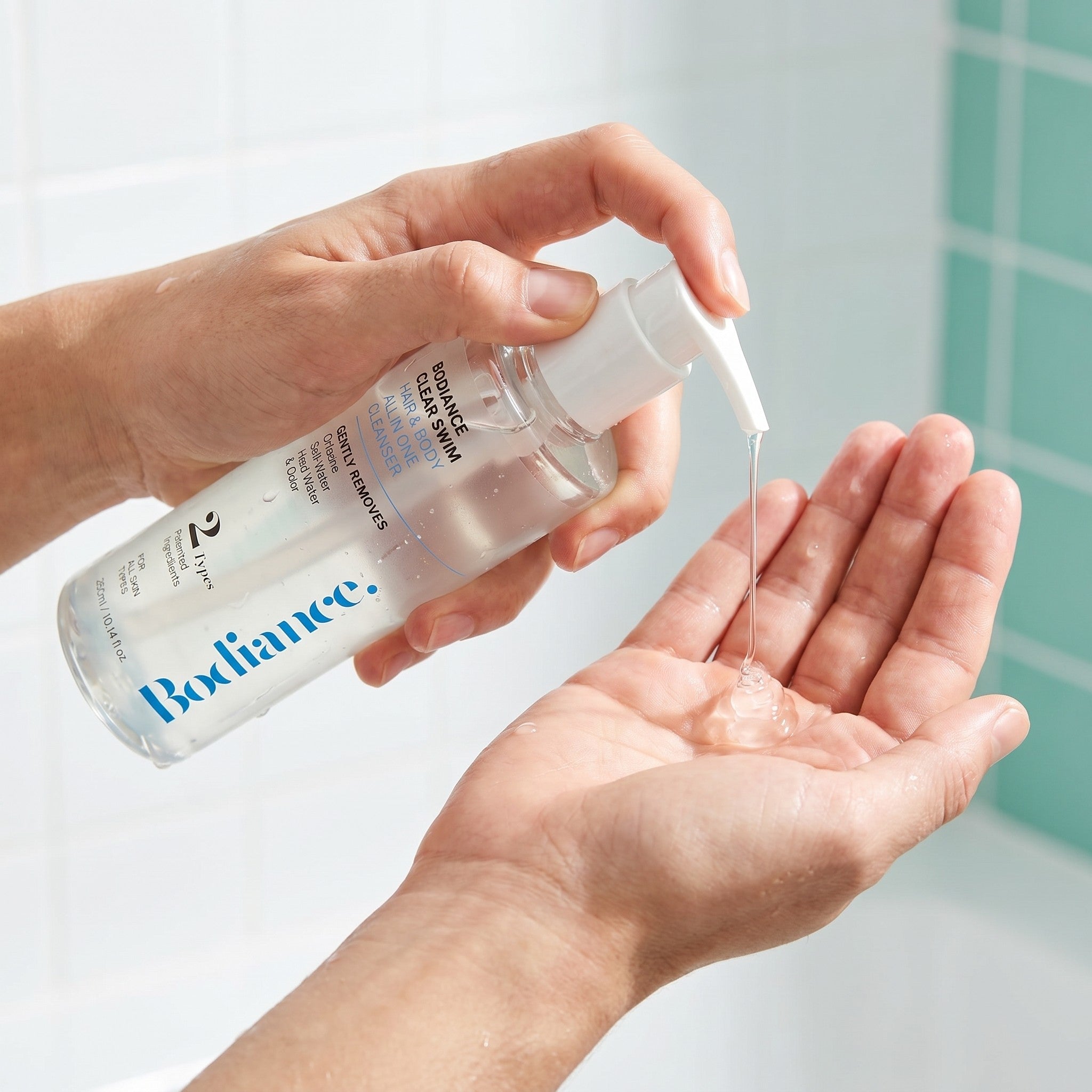 Clear Swim Hair & Body All-In-One Cleanser 300ml