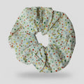 Colorful Polka Dot Ruched Hair Scrunchie – hair accessories