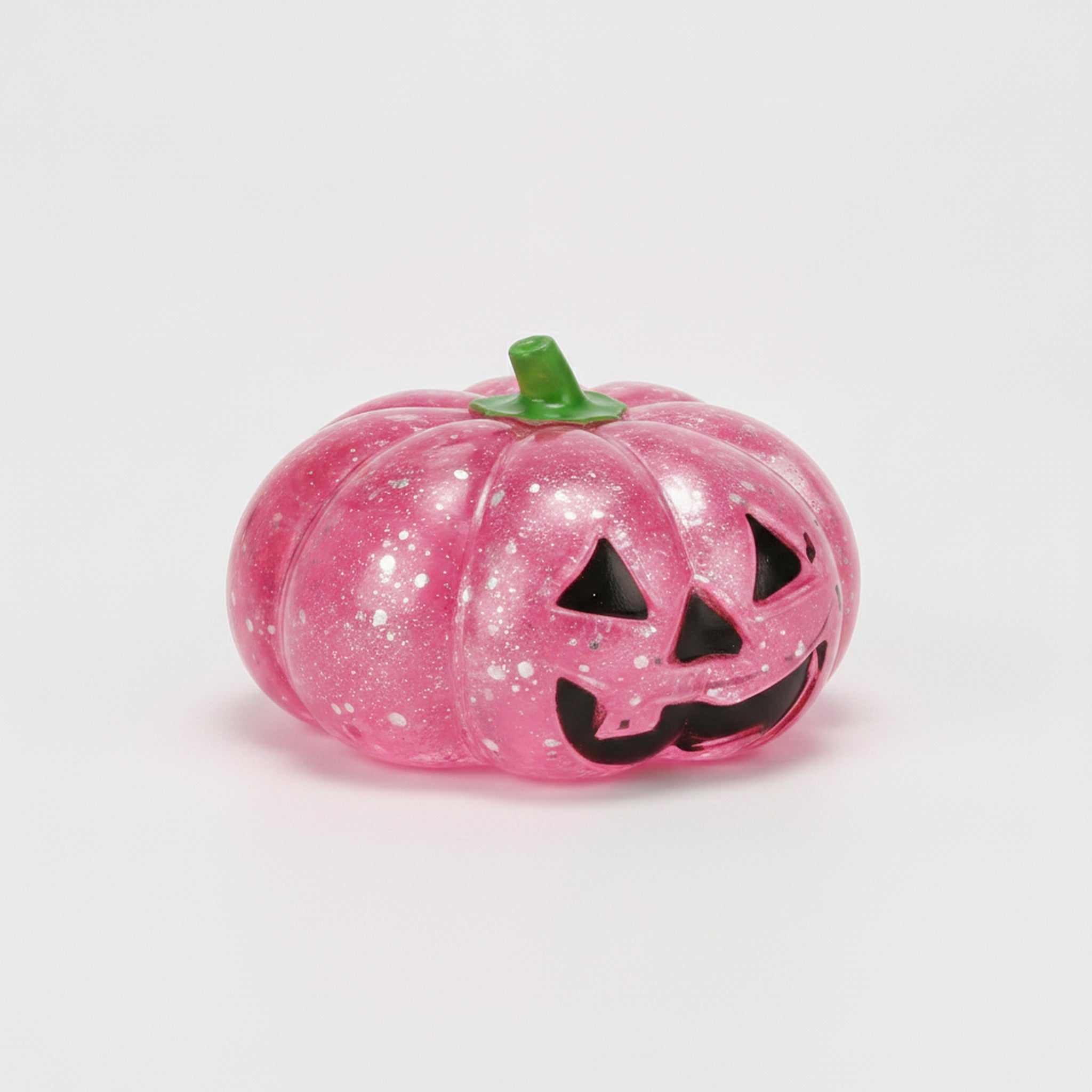 Glitter Pumpkin Squishy - Red Glitter