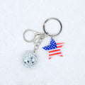 Five-pointed star keychain - Type 1