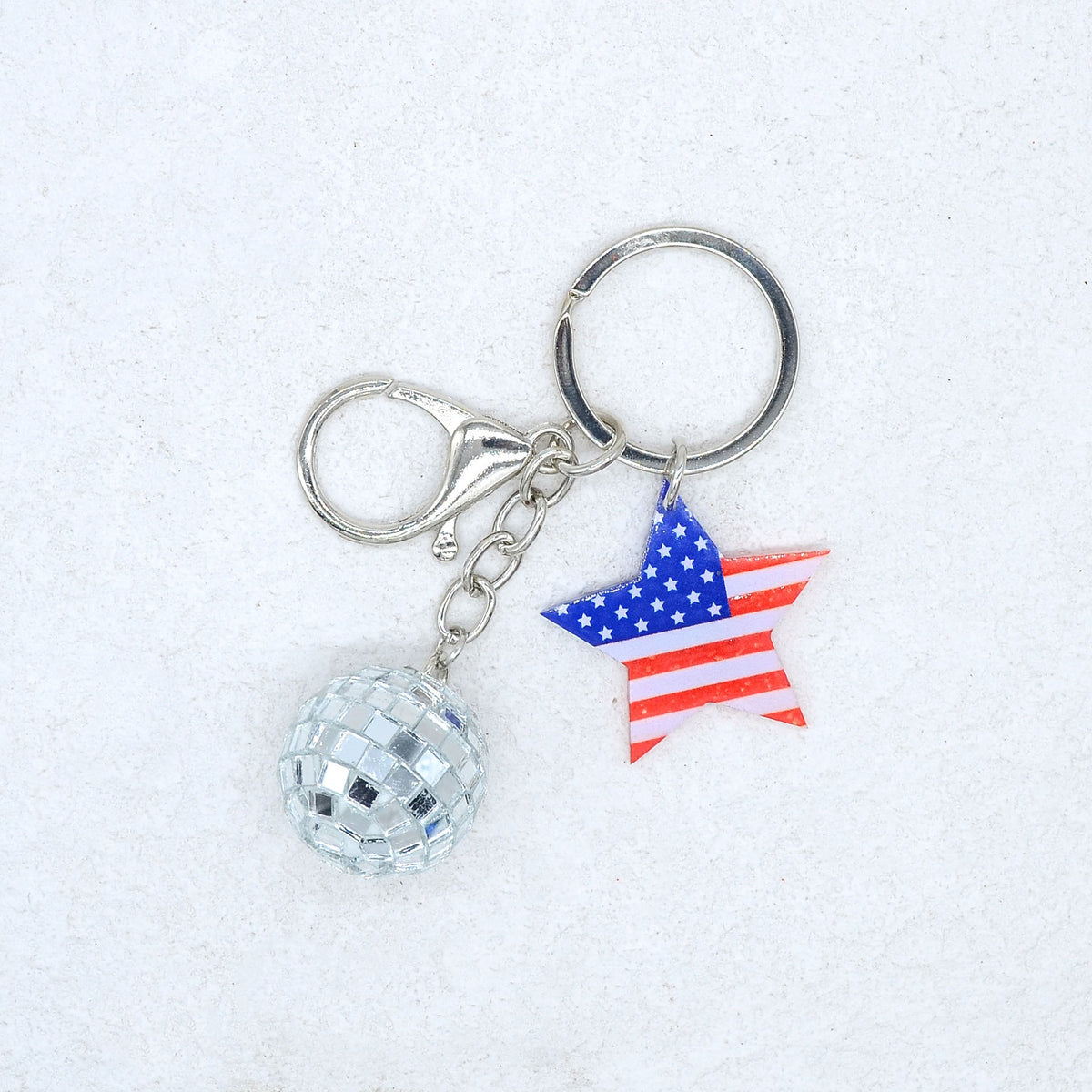 Five-pointed star keychain - Type 1