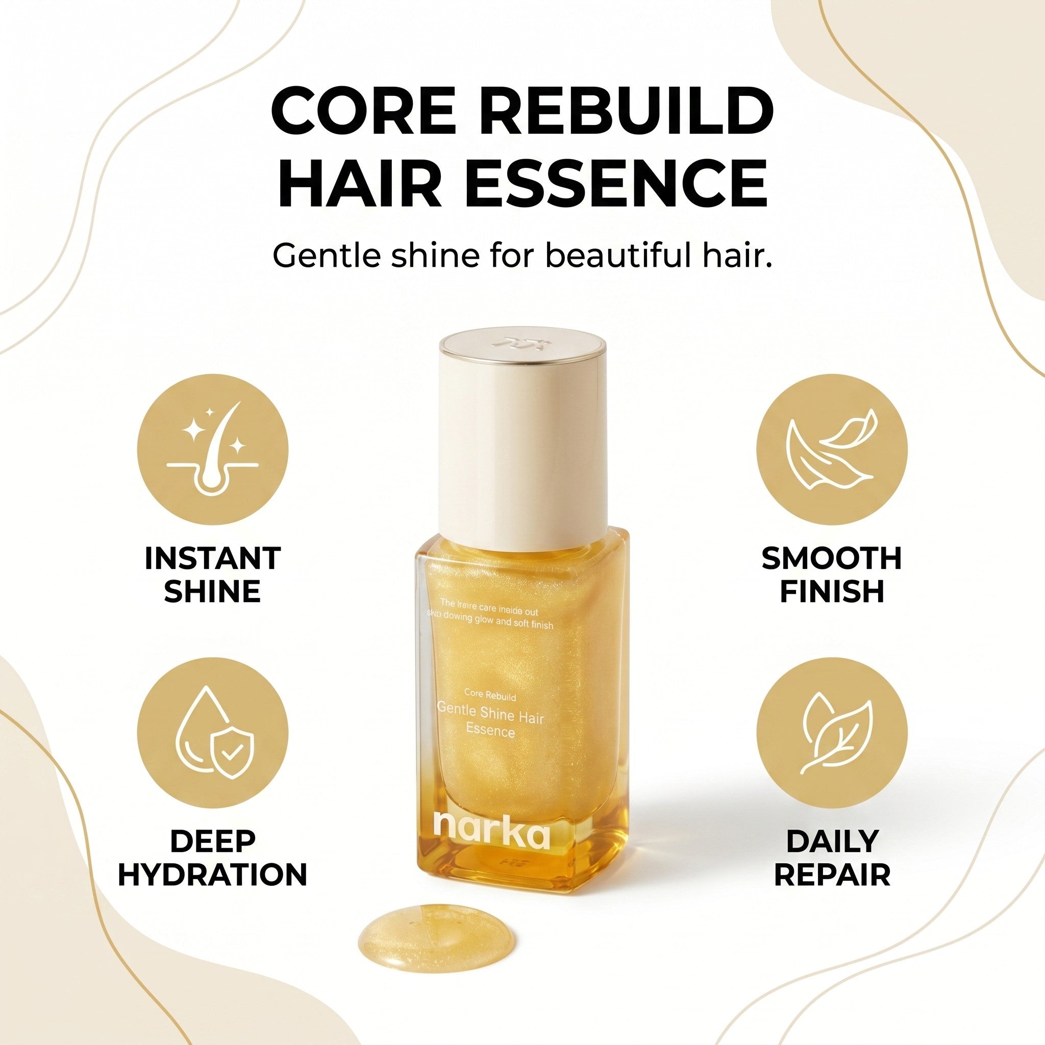 CORE REBUILD GENTLE SHINE HAIR ESSENCE 30ml