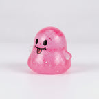 Grinning Ghost Squishy - Pink