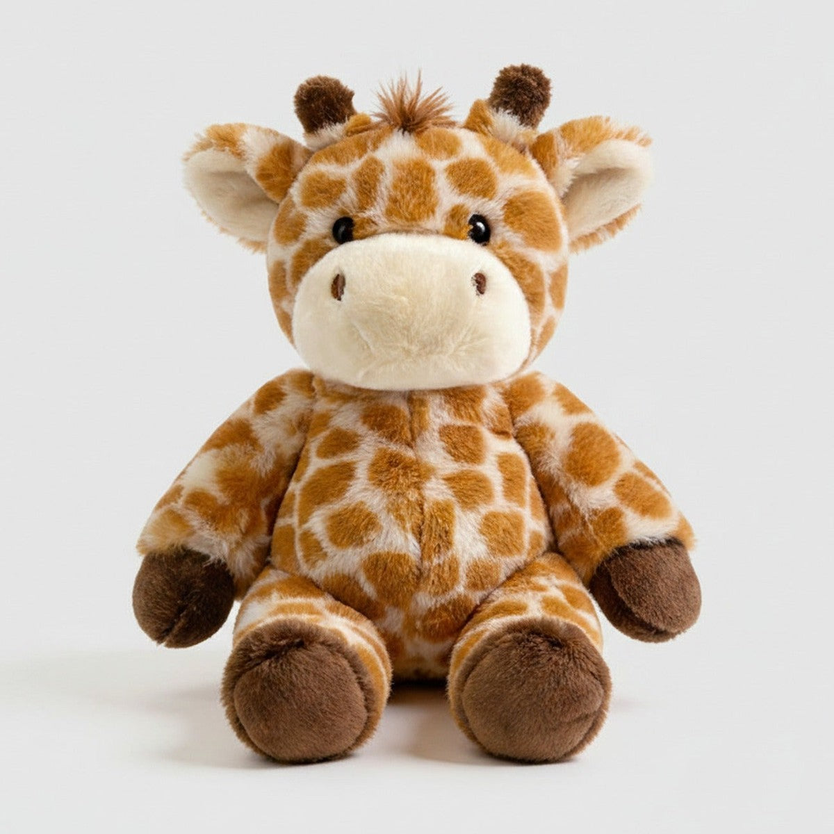 Adorable Giraffe Plush Toy With Brown Spots – novelty & toys (view 1)